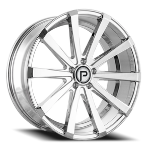 Pinnacle Royalty P100 Wheel - 22x9 5x120 Chrome 15mm | P100225120-15