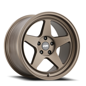 DOORBUSTER PRICING! - Esr Cr5 Wheel 18x10.5 5x110 Matte Bronze 22mm - FREE T-SHIRT INCLUDED! | 80551422 CR5MBRNZ 5X110