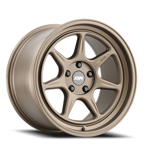 DOORBUSTER PRICING! - Esr Cr7 Wheel 19x11 5x115 Matte Bronze 15mm - FREE T-SHIRT INCLUDED! | 91151415 CR7MBRNZ 5X115