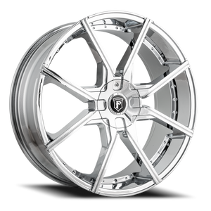 Pinnacle Hype P96 Wheel 20x8.5 5x114.3 & 5x108 Chrome 35mm | P96205108-35