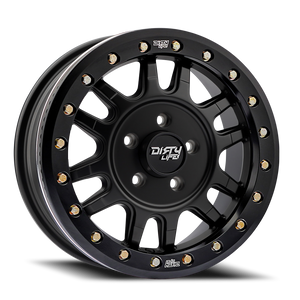 DOORBUSTER PRICING! - Dirty Life Canyon Pro Sxs Atv Utv Wheel 15x7 4x137 Matte Black 13mm | 9309R-57102MB