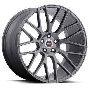 Spec-1® Spl-001 Custom Drilled Wheel Blanks Rims 24x9 Titanium 15 | SPL20124904015TT