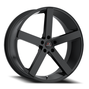 DOORBUSTER PRICING! - Cavallo Clv-5 Wheel - 22x9 5x115 Gloss Black 18mm | CLV-522905115+18GB