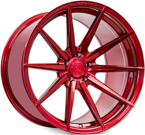 Rohana Rfx1 Wheels Rims 20x10 5x120 Gloss Red 40 | RFX120105120R40-74.1
