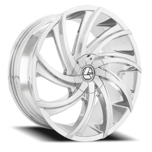 DOORBUSTER PRICING! - Azara Aza-503 Wheel 26x9.5 5x115 & 5x120 Chrome 30mm - MINIMUM PURCHASE OF 4 WHEELS | AZA-50326955115120+30C