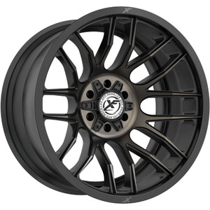 Xf Off-Road® Xf-232 Wheels Rims 20x10 6x135 6x5.5 (6x139.7) Black Machined Bronze Dark Tint -24  | XF-232201061351397-24SBMBRDDT