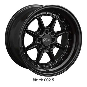 Xxr 002.5 Wheels Rims 15x8 4x100 4x4.5 (4x114.3) Black 0 | 025584620