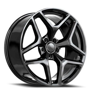 DOORBUSTER PRICING! - O.E. Revolution Z28 Wheel 20x9 5x120 Gloss Black 30mm | Z28-20905120+30GB