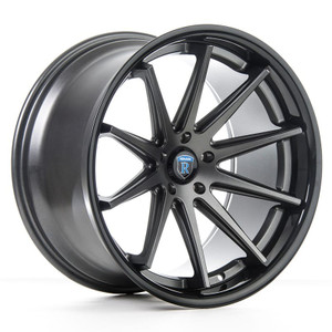 Rohana Rc10 Wheels Rims 20x10 5x4.5 (5x114.3) Graphite Gloss Black Lip 40 | RC1020105114MG40