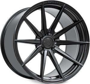 Rohana Rfx1 Wheels Rims 20x9 5x130 Black 45 | RFX12095130MB45