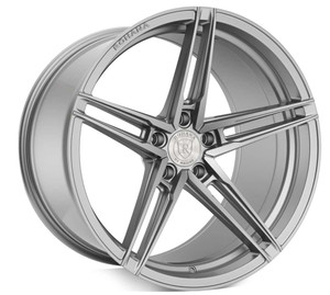 Rohana Rfx15 Mid Wheels Rims 20x10 5x112 Brushed Titanium 45 | RFX1520105112BT45