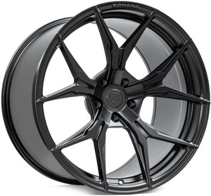 Rohana Rfx5 Wheels Rims 22x10.5 5x115 Black 18 | RFX5221055115MB18