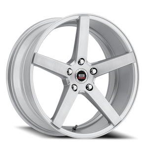 DOORBUSTER PRICING! - Spec-1 Sp-36 Wheel 20x8.5 5x114.3 Silver & Brushed 38mm | SP3620851638SB
