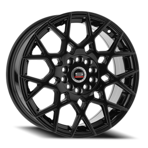 DOORBUSTER PRICING! - Spec-1 Sp-52 Wheel 17x7.5 4x100 & 4x114.3 Gloss Black 42mm | SP-521775942GB