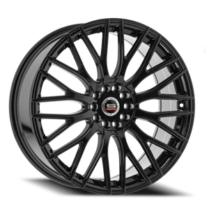 DOORBUSTER PRICING! - Spec-1 Sp-55 Wheel 17x7.5 5x110 & 5x114.3 Gloss Black 42mm | SP-5517753542GB