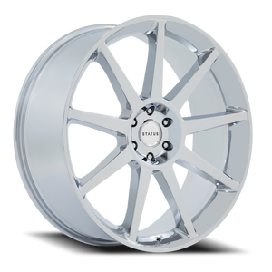 Status Mammoth Wheel 22x9.5 5x127 Chrome 30mm | ST002PX22955030