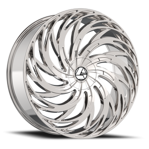 DOORBUSTER PRICING! - Azara Aza-531 Wheel 18x8 5x110 & 5x114.3 Nano Chrome 35mm | AZA-531188051101143+35NCR