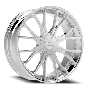 DOORBUSTER PRICING! - Cavallo Clv-36 Wheel 22x8.5 5x110 & 5x114.3 Chrome 38mm | CLV-36228551101143+38C