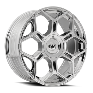Mazzi Libra Wheels Rims 20x8.5 5x110 5x115 Chrome 35mm | 379-2811C