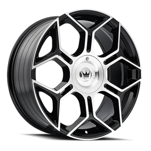 Mazzi Libra Wheels Rims 20x8.5 5x112 5x120 Gloss Black Machined 35mm | 379-2809BM
