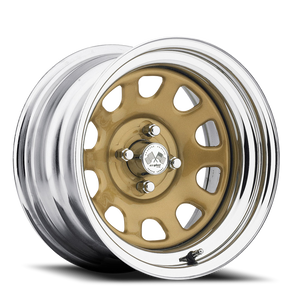 DOORBUSTER PRICING! - Us Daytona Drifter Wheel 16x8 5x114.3 Gold And Chrome 0mm | 022-7812GC
