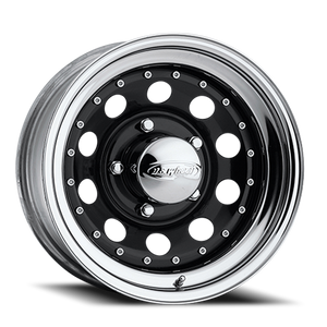 DOORBUSTER PRICING! - Us Modular Wheel 15x8 5x139.7 Black And Chrome -19mm | 94-5855