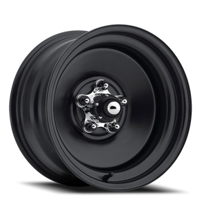 DOORBUSTER PRICING! - Us Rat Rod Wheel 15x6 5x120.65 Matte Black 0mm | 68-5634