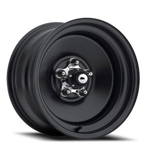 DOORBUSTER PRICING! - Us Rat Rod Wheel 15x7 5x139.7 Matte Black -6mm | 68-5755