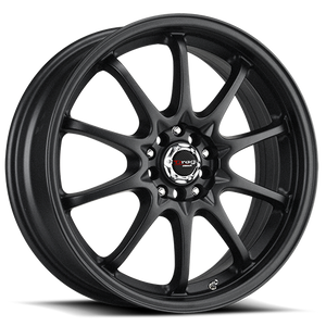 Drag Dr9 Wheel 17x7 5x100 & 5x114.3 Flat Black 40mm | DR9177054073BF1