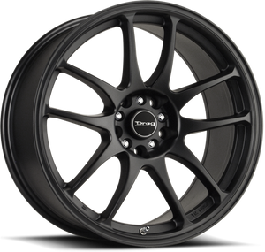 Drag Dr31 Wheel 16x7 5x100 & 5x114.3 Flat Black 40mm | DR31167054073BF1