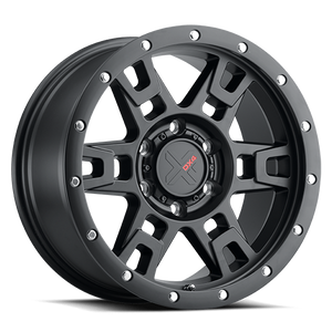 Dx4 Terrain Wheel 16x8 5x114.3 Flat Black 0mm | X116806083BF1