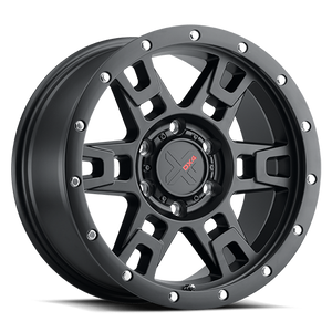Dx4 Terrain Wheel 16x8 6x114.3 Flat Black 0mm | X116845066BF1