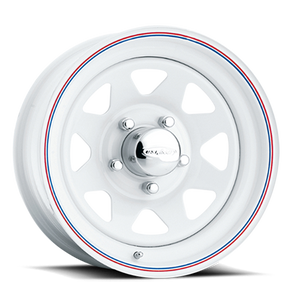 DOORBUSTER PRICING! - Us 8-Spoke Wheel 16x7 6x139.7 Gloss White 0mm | 70-7760