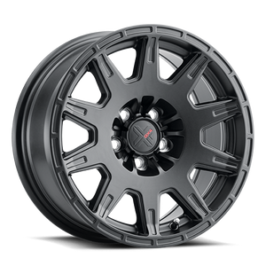 Dx4 X-Trail Wheel 17x8 5x110 Flat Black 30mm | X1378223065BF1
