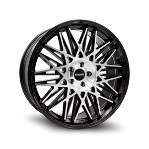 Kalon Kolossus 101 Wheels Rims 22x9.5 6x139.7 Gloss Black Machined 30mm | 101AB-2295U30