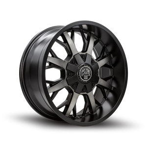 Thret Offroad Vulcan 801 Wheels Rims 17x9 6x135 6x139.7 Satin Black Machined W/ Dark Tint 18mm | 801GH-1790TU18