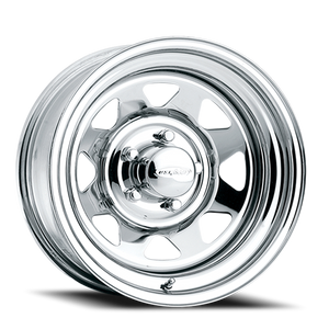 DOORBUSTER PRICING! - Us 8-Spoke Wheel 15x10 5x120.65 Chrome -44mm | 75-5034