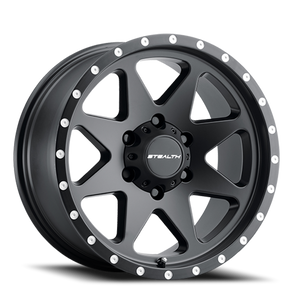 DOORBUSTER PRICING! - Us Aluminum Spoke Wheel 17x8.5 5x127 Matte Black 0mm | 770-88550