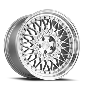 Aodhan Ah05 Wheel 17x9 5x100 & 5x114.3 Silver w/ Machined Face 25mm - FREE T-SHIRT INCLUDED! | AH0517905100114325SMF