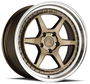 Aodhan Ds09 Wheels Rims 19x11 5x114.3 Bronze W/ Machined Lip 15mm | DS91911511415BZ