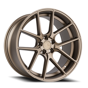 Aodhan Aff3 Wheel 20x10.5 5x114.3 Matte Bronze 45mm - FREE T-SHIRT INCLUDED! | AFF320105511445BZ