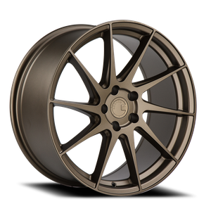 Aodhan Ah09 Wheel 18x9.5 5x114.3 Matte Bronze 35mm - FREE T-SHIRT INCLUDED! | AH91895511435BZ_P
