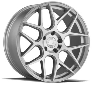 Aodhan Aff2 Wheels Rims 19x9.5 5x120 Gloss Silver Machined Face 35mm | AFF21995512035SMF