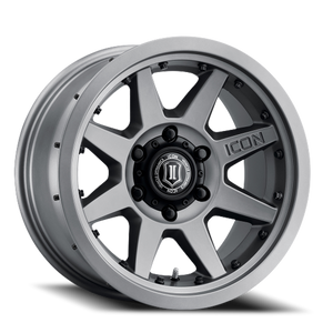 DOORBUSTER PRICING! - Icon Alloys Rebound Pro Wheel 17x8.5 5x150 Titanium 25mm | 21817855557TT