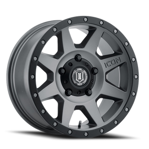 DOORBUSTER PRICING! - Icon Alloys Rebound Wheel 20x9 5x127 Titanium 12mm | 1820907345TT