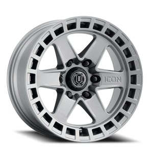 DOORBUSTER PRICING! - Icon Alloys Raider Wheel 17x8.5 6x120 Titanium 0mm | 3417859447TT