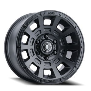DOORBUSTER PRICING! - Icon Alloys Thrust Wheel - 17x8.5 6x139.7 Satin Black 0mm | 2817858347SB