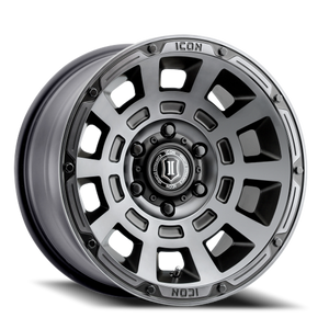 DOORBUSTER PRICING! - Icon Alloys Thrust Wheel 17x8.5 6x139.7 Satin Black 0mm | 2817858347SSBT