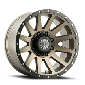 DOORBUSTER PRICING! - Icon Alloys Compression Wheel 20x10 8x180 Bronze 19mm | 2020108947BR
