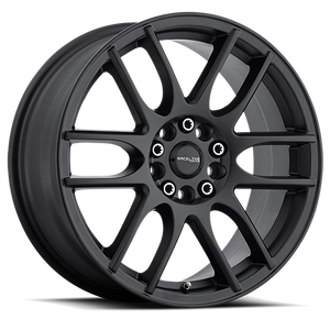 DOORBUSTER PRICING! - Raceline 141B Mystique Wheel 16x7 5x112 & 5x120 Satin Black 40mm - FREE T-SHIRT INCLUDED! | 141B-67091+40